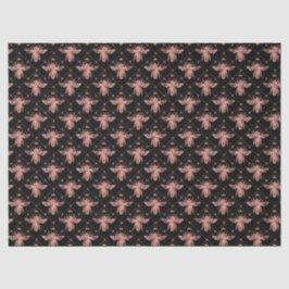 Rose Gold Bee Series Design 10 Tissue Paper Seidenpapier