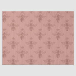 Rose Gold Bee Series Design 18 Seidenpapier