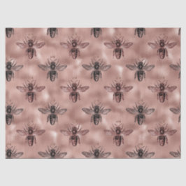 Rose Gold Bee Series Design 9 Tissue Paper Seidenpapier
