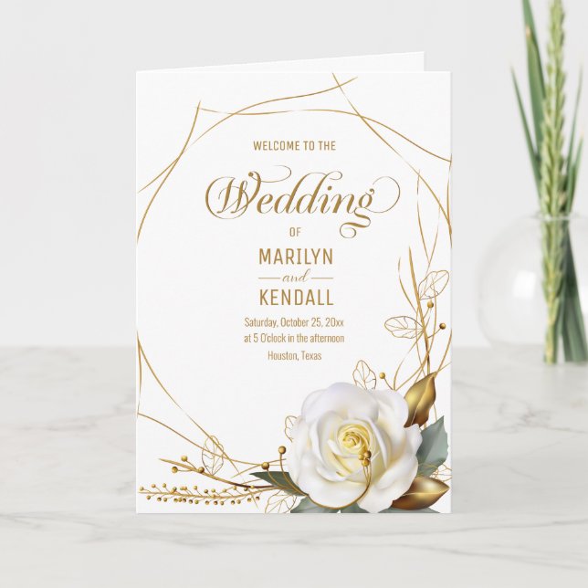 Rose Gold Bio Blumenzehen Programm (Vorderseite)