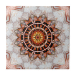 Rose Gold Bird Feather Geometric Muster Tile Fliese