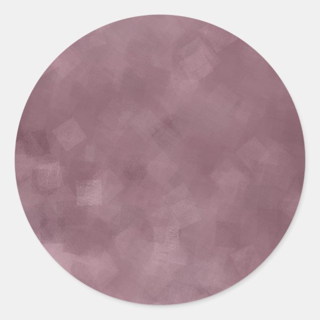 Rose Gold Blank Template hinzufügen Text Elegant Runder Aufkleber (Vorderseite)