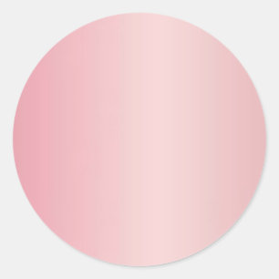 Rose Gold Blanke Fügen Sie Ihren Text Monogramm Na Runder Aufkleber