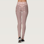 Rose Gold Blush Glitzer Sparkle Tropfen Chic - Tex Leggings<br><div class="desc">Rose Gold Blush Glitzer Sparkle Tropfen Custom Text Pink Girly Modern - Fügen Sie Ihren einzigartigen Text / Name oder entfernen Text - Make Your Special Gift - Neu formatieren und verschieben oder entfernen und fügen Sie Text / Elemente mit Anpassungstool. Design von MIGNED. Bitte schauen Sie sich meine anderen...</div>