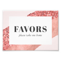 Rose Gold, Blush & Sequin Brautparty Favoriten