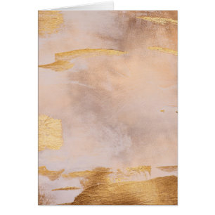 Rose Gold Blush und Gold Textur