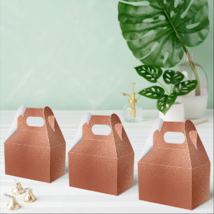 Rose Gold Bronze Weihnachten Geschenkschachtel