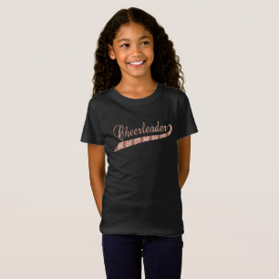 Rose Gold Cheerleader T-Shirt