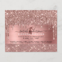 Rose Gold Chic Cleaning Services