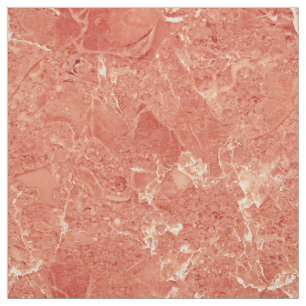 Rose Gold Coral Red Marble Texture Muster Stoff