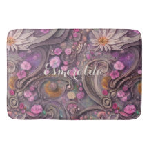 Rose Gold Daisy und Stiefmütterchen Elegantes Flor