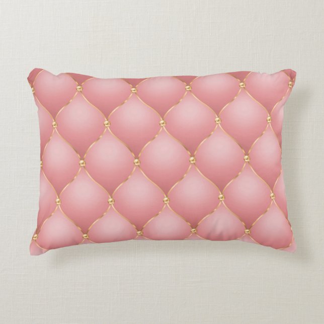 Rose Gold Diamond Tuflow Kissen (Vorderseite)