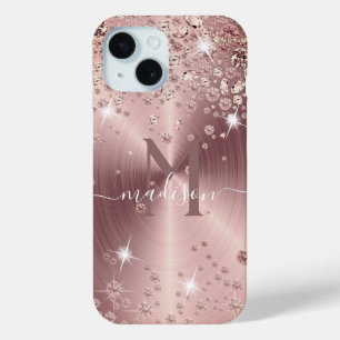 Rose Gold Diamonds - Personalisiert Case-Mate iPhone Hülle
