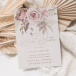 Rose Gold, Dusty Rose & Blush Blumensüß 16 Folieneinladung<br><div class="desc">Rose Gold,  Dusty Rose & Blush Blumenstrauß Sweet 16 Foil Einladung Weitere Einladungen in unserem Nest- und Nestladen</div>