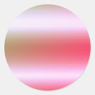 Rose Gold Elegante Blank Template Runder Aufkleber