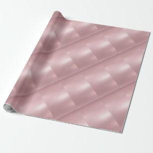 Rose Gold Eleganter Glamour Moderner Metallic Look Geschenkpapier