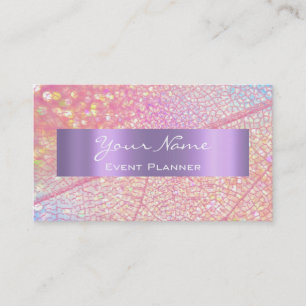 Rose Gold Event Planner WEDD MAKEUP Terminkarte