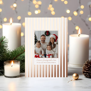 Rose Gold Fohlen Weihnachtskarten Template Foto We Folien Feiertagskarte