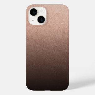 Rose Gold Foil Black Ombre Hintergrund Case-Mate iPhone 14 Hülle