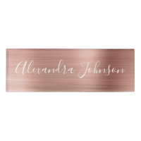 Rose Gold Foil | Blush Pink Foil Modern