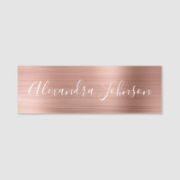 Rose Gold Foil | Blush Pink Foil Modern