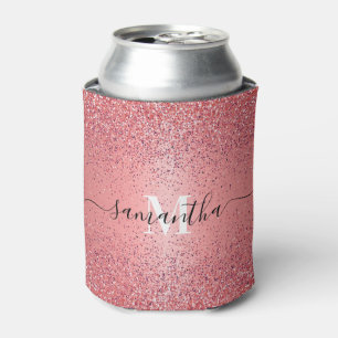 Rose Gold Foil Glitzer Dosenkühler