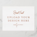 Rose Gold Foil Landschaft Postkarte<br><div class="desc">Passen Sie Ihr Design in Templett an. Nachdem Sie die Bearbeitung abgeschlossen haben,  laden Sie Ihre Datei im JPG-Format herunter (vergessen Sie nicht,  die Blindoption zu aktivieren). Laden Sie Ihr Design hier hoch,  indem Sie auf den blauen Button "Personalisieren" klicken.</div>