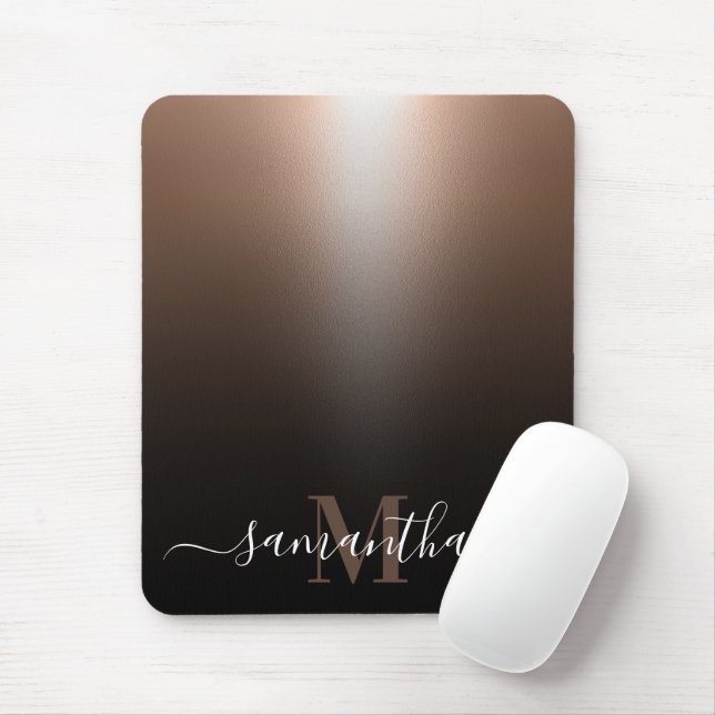 Rose Gold Foil Mousepad (Mit Mouse)