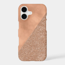 Rose Gold Folie Glitter Modern iPhone 7 Hülle