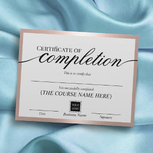 Rose Gold Frame Award
