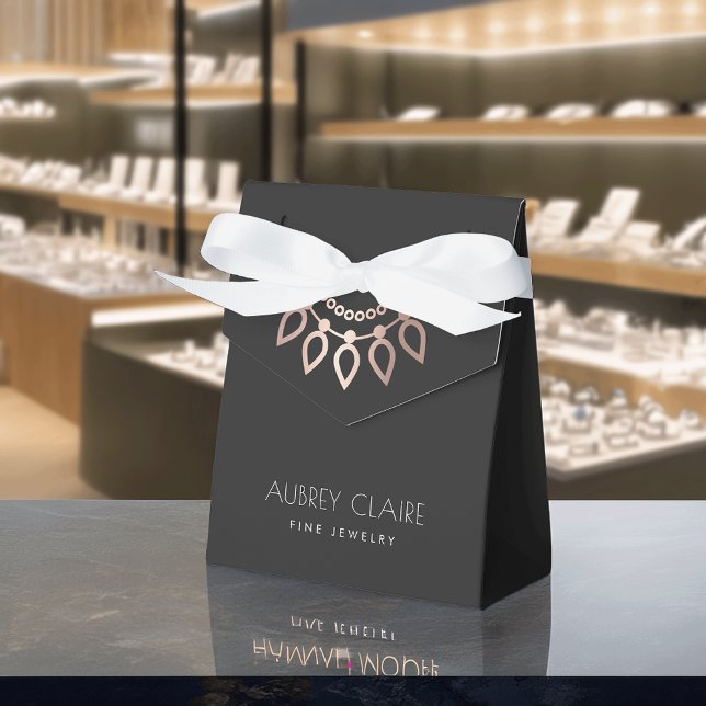 Rose-Gold-Fußball-Logo | Schmuck Designer Box Geschenkschachtel (Von Creator hochgeladen)