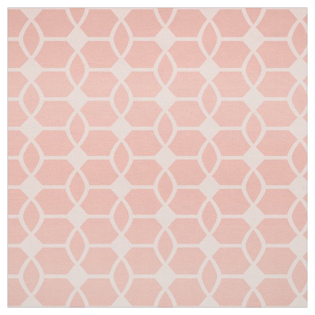 Rose Gold Geometric Stoff (Muster)