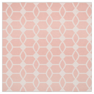 Rose Gold geometrischer Stoff