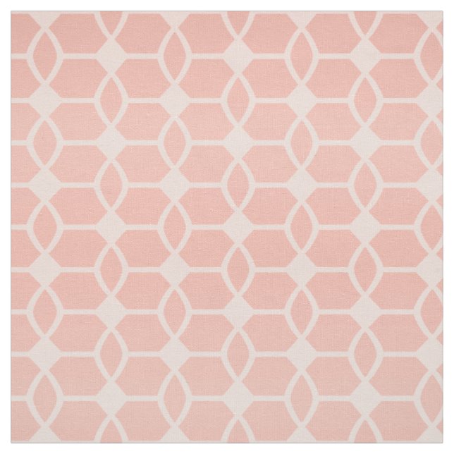 Rose Gold geometrischer Stoff (Muster)