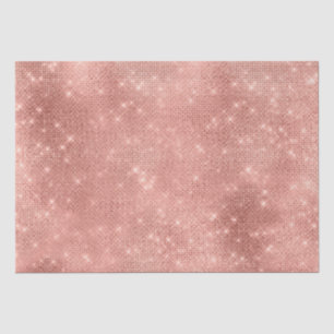 Rose Gold Glam Sparkle Wedding Seidenpapier