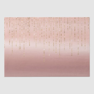 Rose Gold Glam Strings Seidenpapier