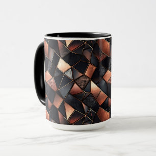 Rose Gold Glam und Black Tasse