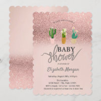Rose Gold Glitzer Bokeh, Cactus Pflanze Kinderdusc