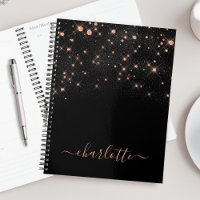 Rose Gold Glitzer Elegante Glamour Modernes Skript