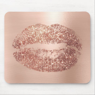Rose Gold Glitzer Giro del Malcantone Mousepad