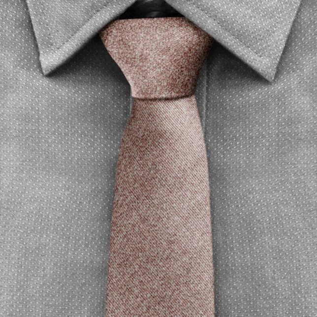 Rose Gold Glitzer Metallic Print Wedding Trauzeuge Krawatte (rose glitter groomsmen wedding tie)