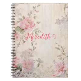 Rose Gold Glitzer, rosa Folie, Weihnachtsverpackun Notizblock