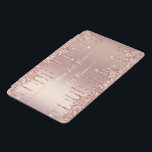 Rose Gold Glitzer sparkkeln Ihren Textnamen anpass iPad Mini Hülle<br><div class="desc">iPad Air Covers mit Rose Gold Blush Glitzer Sparkle Tropfen Custom Text Pink Modern - Fügen Sie Ihren einzigartigen Text / Name oder Entfernen Text - Make Your Special iPad Hüllen Gift - Neu vergrössern und verschieben oder entfernen und fügen Sie Text / Elemente mit Anpassungstool. Design von MIGNED. Bitte...</div>