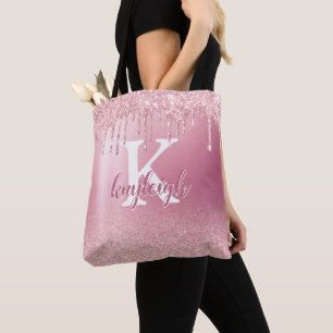 Rose Gold Glitzer Sparkle Bspaletmetall Monogramm