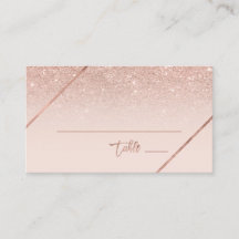 Rose Gold Glitzer Typografie rot Rosa Hochzeit