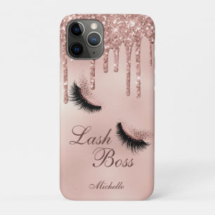 Rose Gold gurt lash Königin Leinen Augen Case-Mate iPhone Hülle