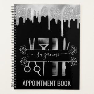 Rose Gold Haar Stylist Haar Glitzer Planer