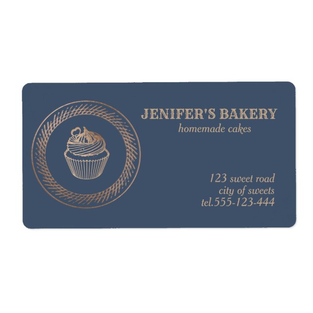 Rose Gold Hausgemachte Kuchen und Leckereien Verpa (Vorne)