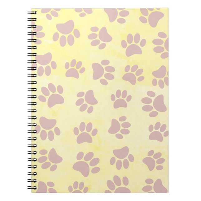 Rose Gold im alten Papiermuster Notizblock (Vorderseite)