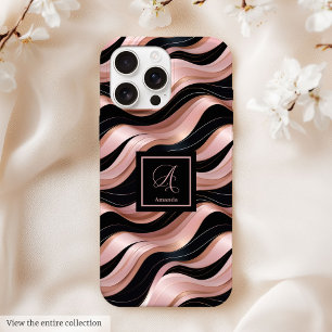 Rose Gold iPhone 13 Hülle Elegant Lux Personalisie